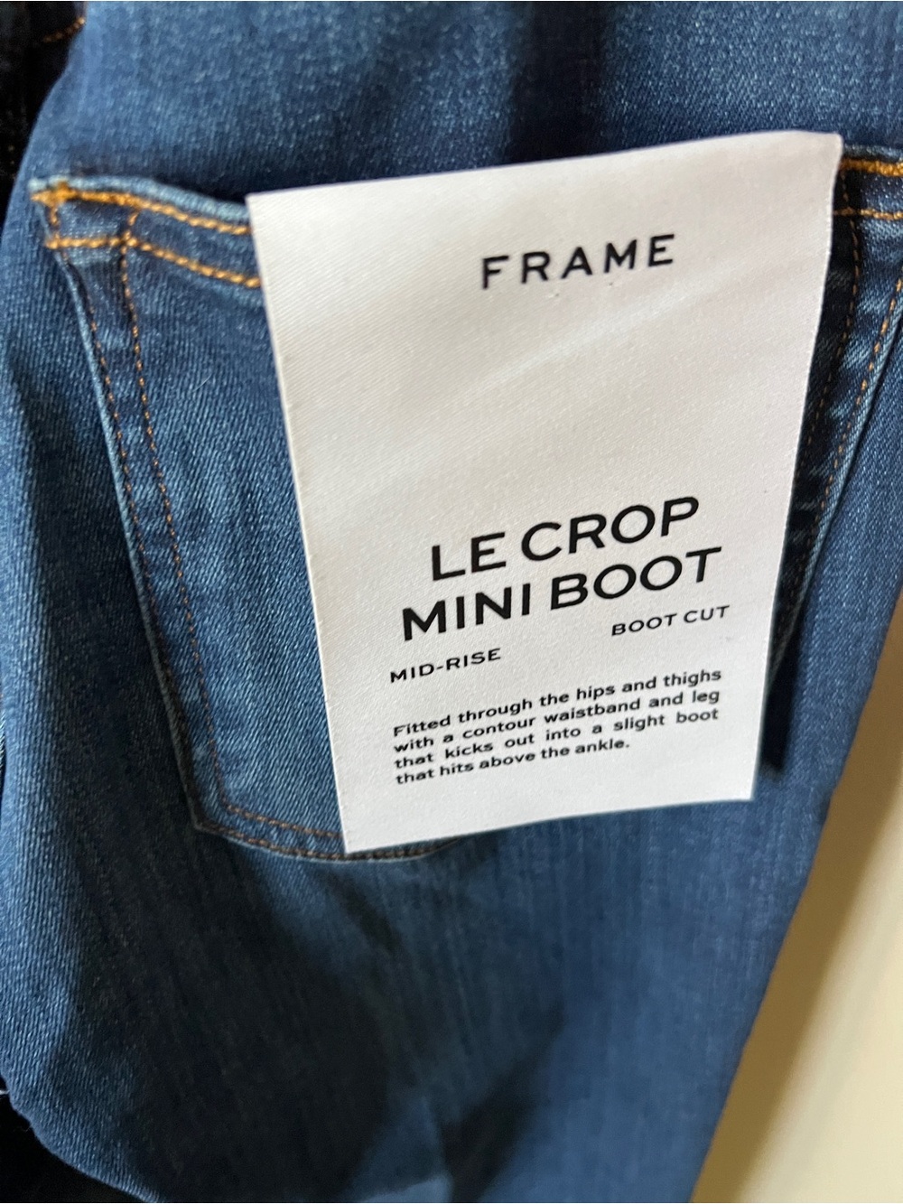 Frame Le Crop Mini Boot - Picture 4 of 4